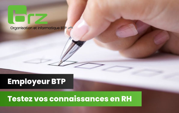 BTP | Test de connaissances RH
