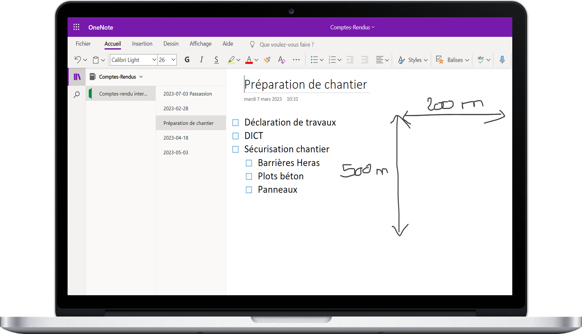 OneNote, le bloc-note numérique de microsoft 365