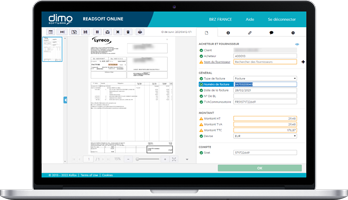 lad readsoft facture fournisseur